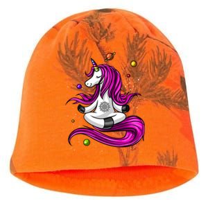 Unicorn Yoga Zen Meditation Spiritual Magical Gift Kati - Camo Knit Beanie