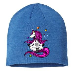 Unicorn Yoga Zen Meditation Spiritual Magical Gift Sustainable Beanie