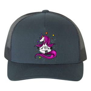 Unicorn Yoga Zen Meditation Spiritual Magical Gift Yupoong Adult 5-Panel Trucker Hat