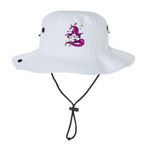 Unicorn Yoga Zen Meditation Spiritual Magical Gift Legacy Cool Fit Booney Bucket Hat