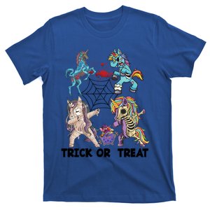 Unicorn Zombie Dabbing Halloween Zombie Trick Or Treat Gift T-Shirt