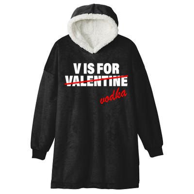 V Is For Val VODKA Hooded Wearable Blanket