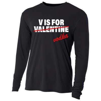 V Is For Val VODKA Cooling Performance Long Sleeve Crew