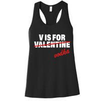 V Is For Val VODKA Women's Racerback Tank