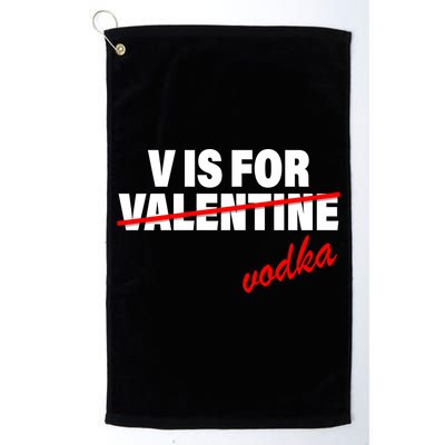 V Is For Val VODKA Golf Towel