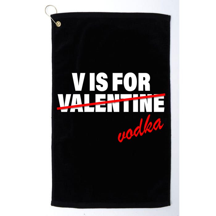 V Is For Val VODKA Golf Towel
