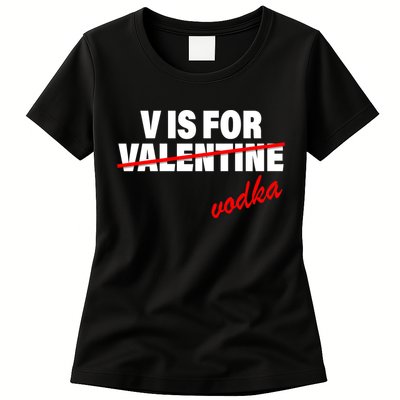V Is For Val VODKA Womens T-Shirt