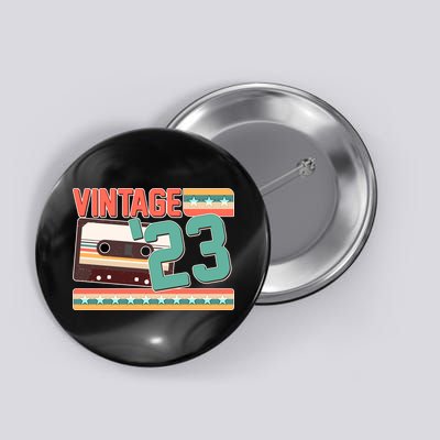 Vintage 1923 100th Birthday Cassette Tape Button