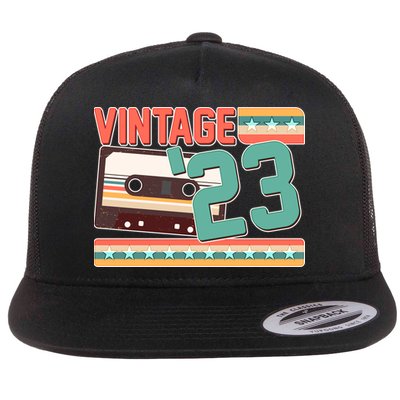 Vintage 1923 100th Birthday Cassette Tape Flatbill Hat