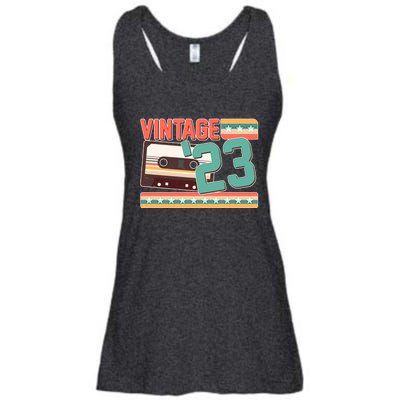 Vintage 1923 100th Birthday Cassette Tape Ladies Essential Flowy Tank