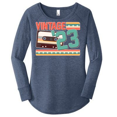 Vintage 1923 100th Birthday Cassette Tape Women's Perfect Tri Tunic Long Sleeve Shirt