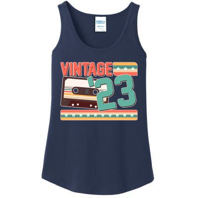 Vintage 1923 100th Birthday Cassette Tape Ladies Essential Tank