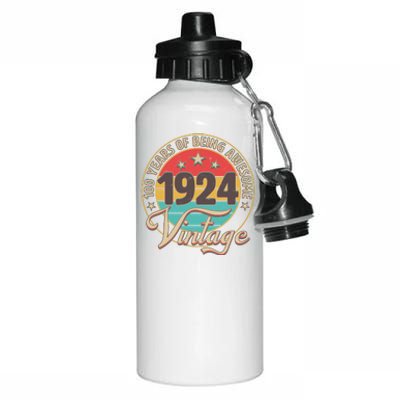 Vintage 1924 100 Years Of Being Awesome Aluminum Water Bottle