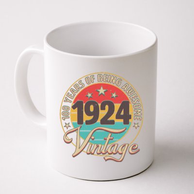 Vintage 1924 100 Years Of Being Awesome Coffee Mug