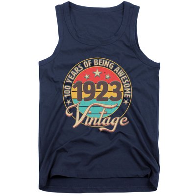 Vintage 1923 100 Years Of Being Awesome Tank Top