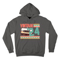 Vintage 1924 100th Birthday Cassette Tape Hoodie