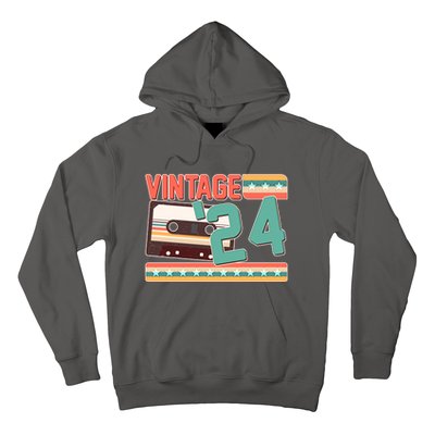 Vintage 1924 100th Birthday Cassette Tape Hoodie