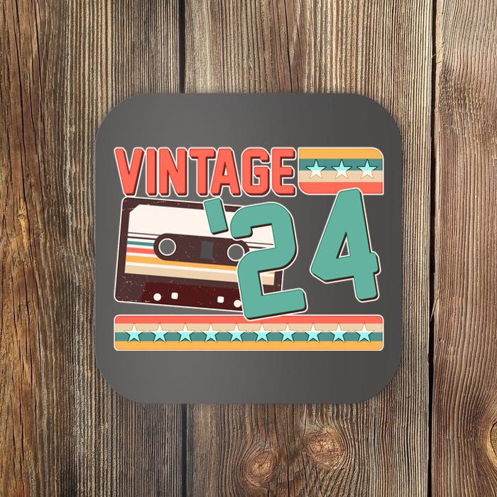 Vintage 1924 100th Birthday Cassette Tape Coaster