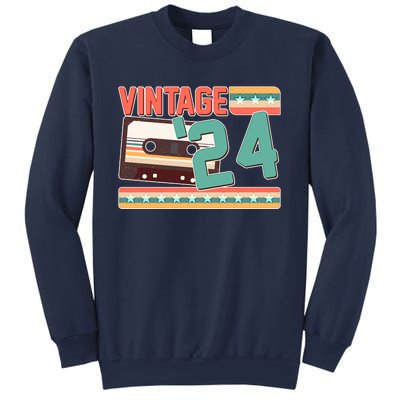 Vintage 1924 100th Birthday Cassette Tape Sweatshirt