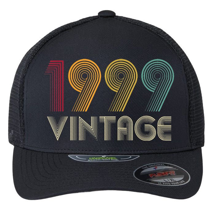 Vintage 1999  24th Birthday Gifts 24 Years Old Flexfit Unipanel Trucker Cap