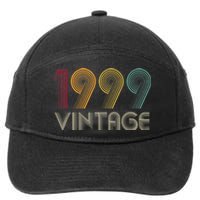 Vintage 1999  24th Birthday Gifts 24 Years Old 7-Panel Snapback Hat