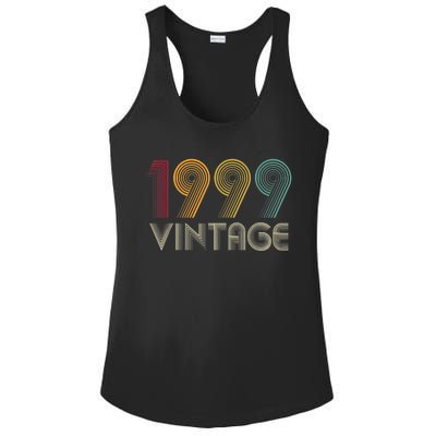 Vintage 1999  24th Birthday Gifts 24 Years Old Ladies PosiCharge Competitor Racerback Tank