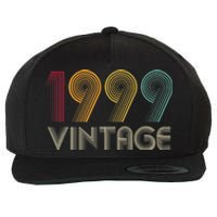 Vintage 1999  24th Birthday Gifts 24 Years Old Wool Snapback Cap