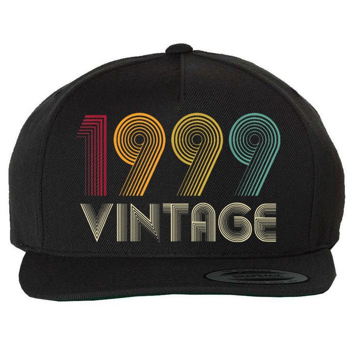 Vintage 1999  24th Birthday Gifts 24 Years Old Wool Snapback Cap