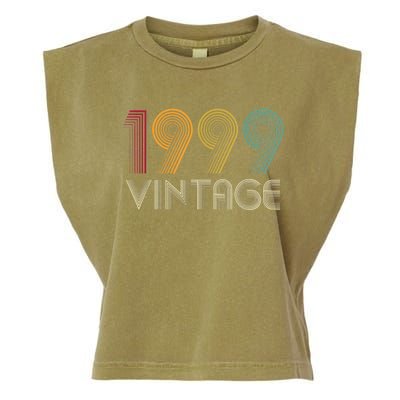 Vintage 1999  24th Birthday Gifts 24 Years Old Garment-Dyed Women's Muscle Tee