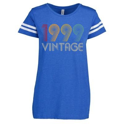 Vintage 1999  24th Birthday Gifts 24 Years Old Enza Ladies Jersey Football T-Shirt