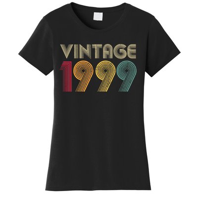 Vintage 1999 25th Birthday 25 Years Old Women's T-Shirt