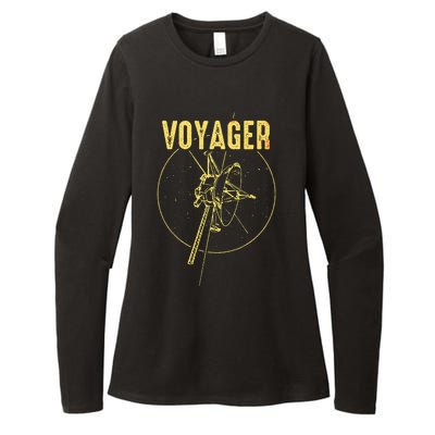 Voyager 1 & 2 Space Probe Solar System Astronomy Spaceflight Womens CVC Long Sleeve Shirt