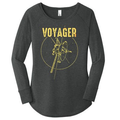 Voyager 1 & 2 Space Probe Solar System Astronomy Spaceflight Women's Perfect Tri Tunic Long Sleeve Shirt