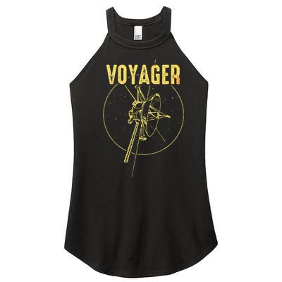 Voyager 1 & 2 Space Probe Solar System Astronomy Spaceflight Women's Perfect Tri Rocker Tank