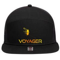 Voyager 1 & 2 Space Probe Solar System Astronomy Spaceflight 7 Panel Mesh Trucker Snapback Hat