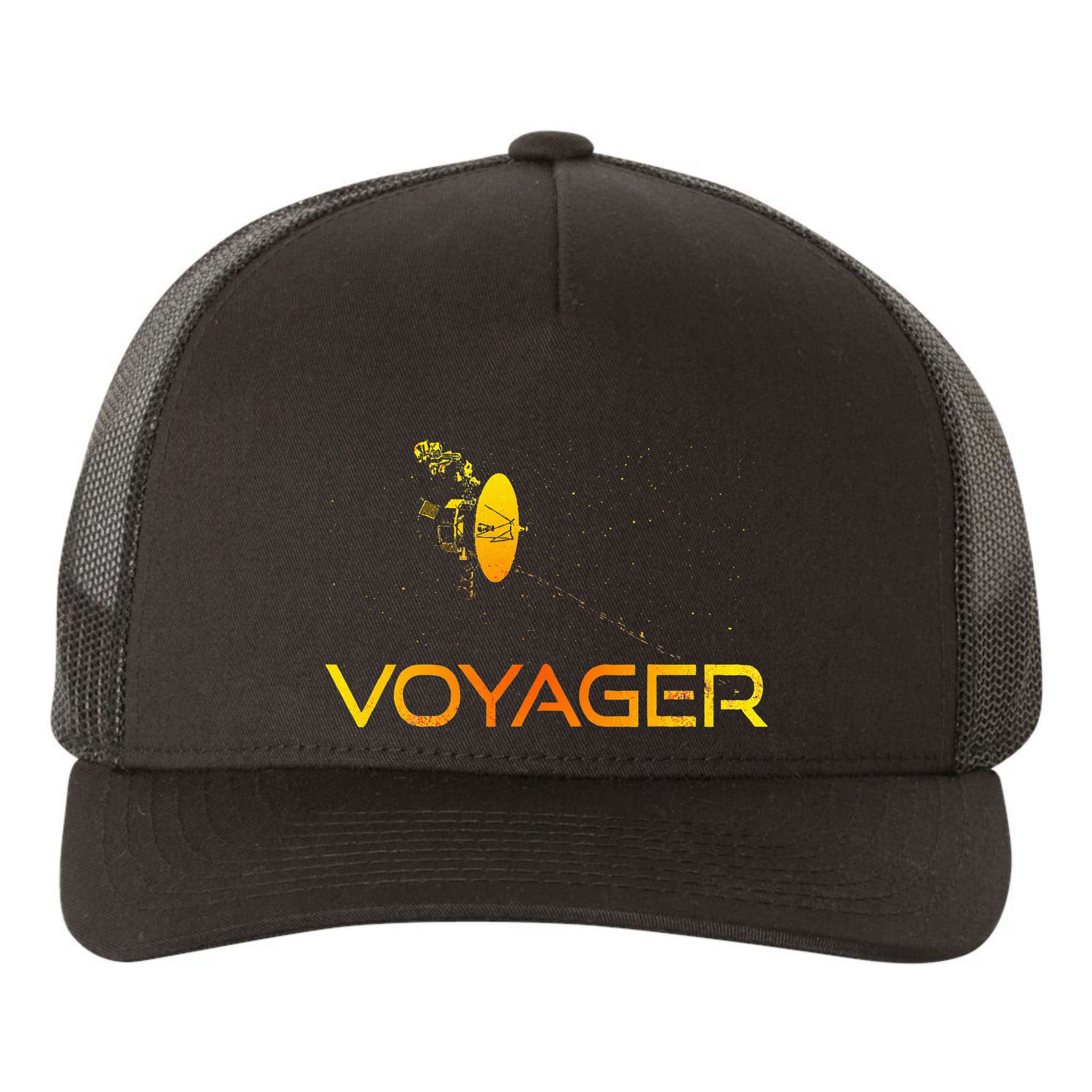 Voyager 1 & 2 Space Probe Solar System Astronomy Spaceflight Yupoong Adult 5-Panel Trucker Hat