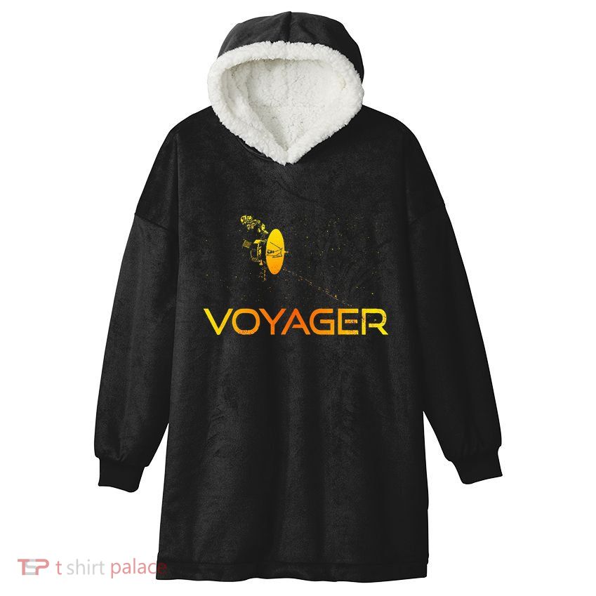 Voyager 1 & 2 Space Probe Solar System Astronomy Spaceflight Hooded Wearable Blanket