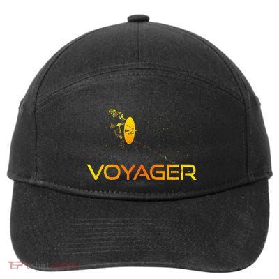 Voyager 1 & 2 Space Probe Solar System Astronomy Spaceflight 7-Panel Snapback Hat