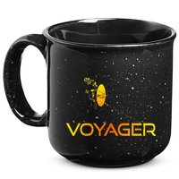 Voyager 1 & 2 Space Probe Solar System Astronomy Spaceflight 15oz Campfire Ceramic Mug