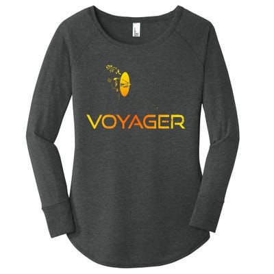 Voyager 1 & 2 Space Probe Solar System Astronomy Spaceflight Women's Perfect Tri Tunic Long Sleeve Shirt