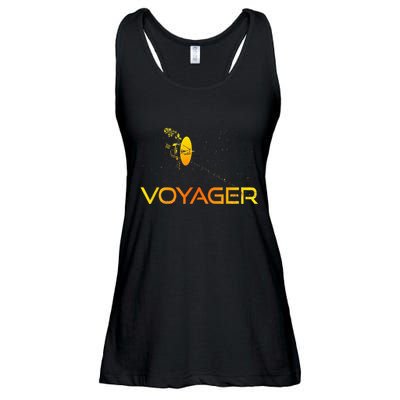 Voyager 1 & 2 Space Probe Solar System Astronomy Spaceflight Ladies Essential Flowy Tank