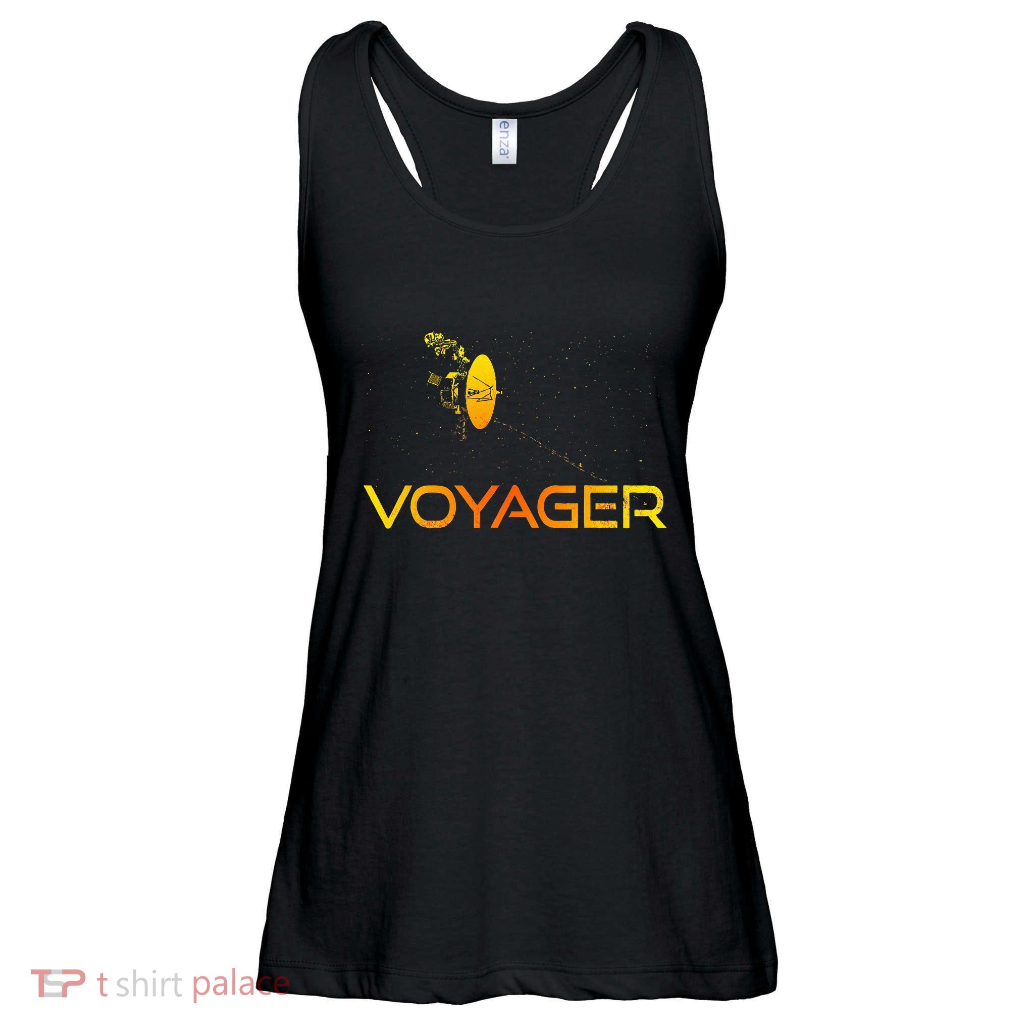 Voyager 1 & 2 Space Probe Solar System Astronomy Spaceflight Ladies Essential Flowy Tank