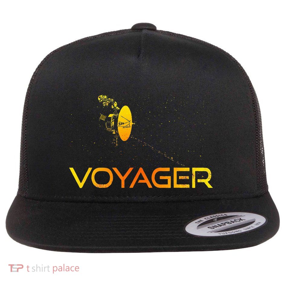 Voyager 1 & 2 Space Probe Solar System Astronomy Spaceflight Flatbill Hat