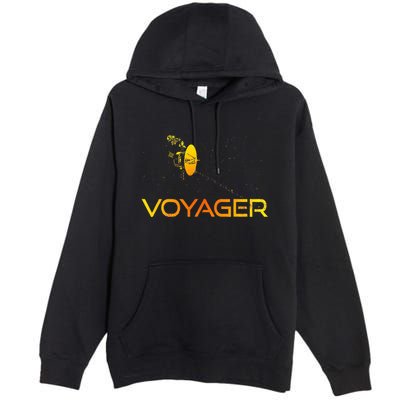 Voyager 1 & 2 Space Probe Solar System Astronomy Spaceflight Premium Pullover Hoodie