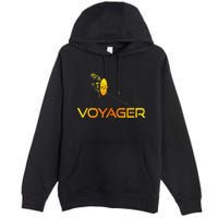 Voyager 1 & 2 Space Probe Solar System Astronomy Spaceflight Premium Pullover Hoodie