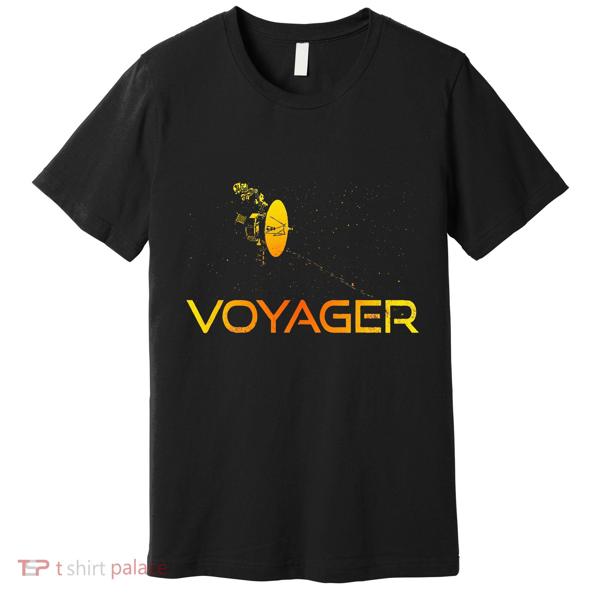Voyager 1 & 2 Space Probe Solar System Astronomy Spaceflight Premium T-Shirt