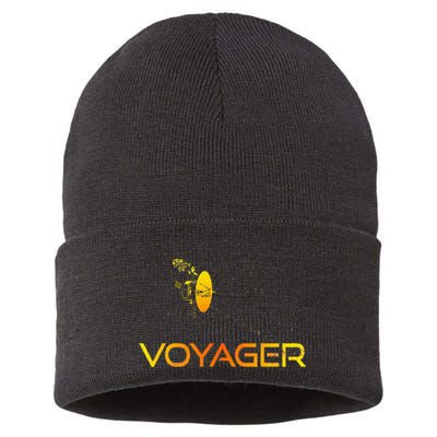 Voyager 1 & 2 Space Probe Solar System Astronomy Spaceflight Sustainable Knit Beanie