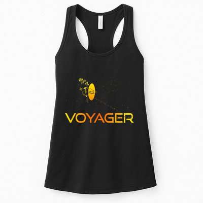 Voyager 1 & 2 Space Probe Solar System Astronomy Spaceflight Womens Tank Top