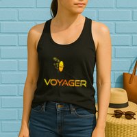 Voyager 1 & 2 Space Probe Solar System Astronomy Spaceflight Womens Tank Top