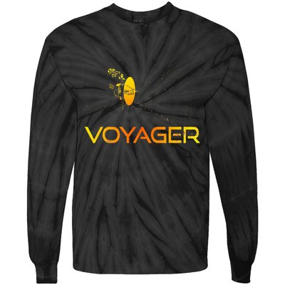 Voyager 1 & 2 Space Probe Solar System Astronomy Spaceflight Tie-Dye Long Sleeve Shirt